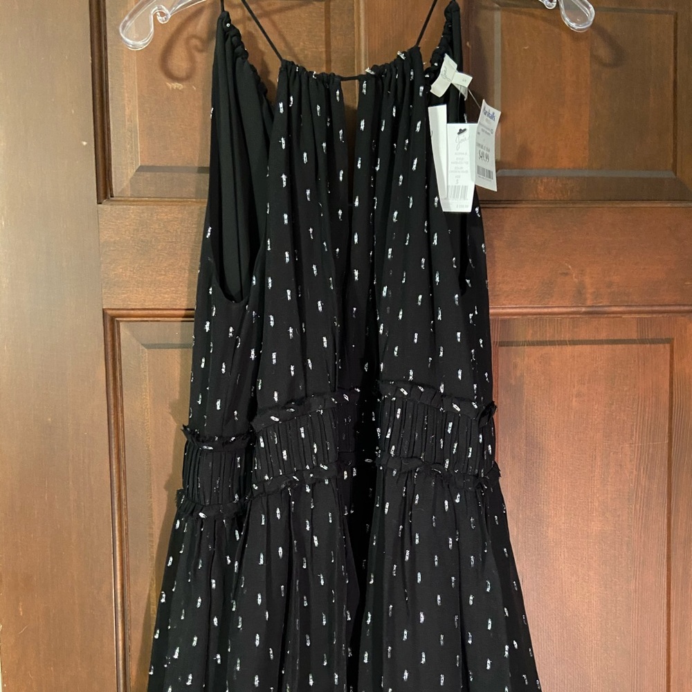 Josie black and silver dress!